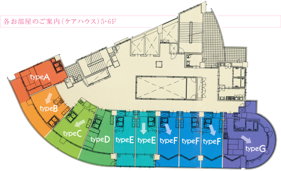 各お部屋のご案内